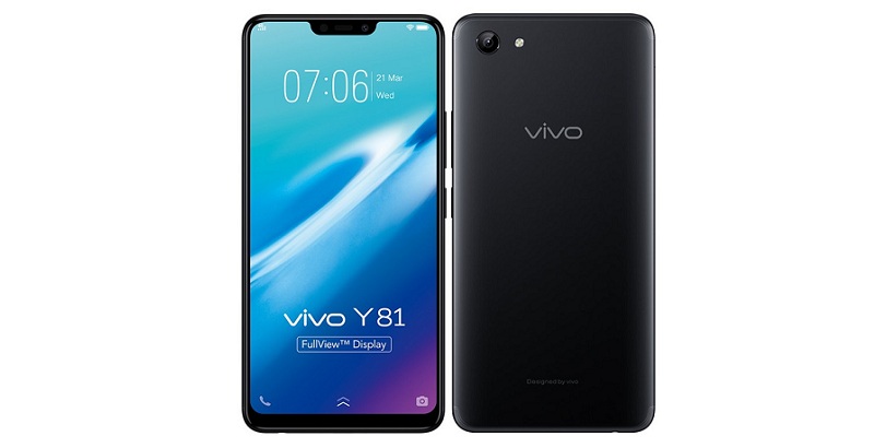 Thiết kế điện thoại Vivo Y81