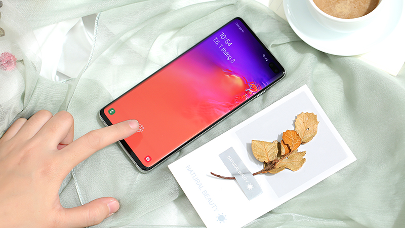 Vân tay siêu âm điện thoại Samsung Galaxy S10+ chính hãng