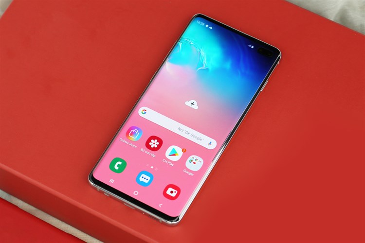 Điện thoại Samsung Galaxy S10+ Màu Bạc