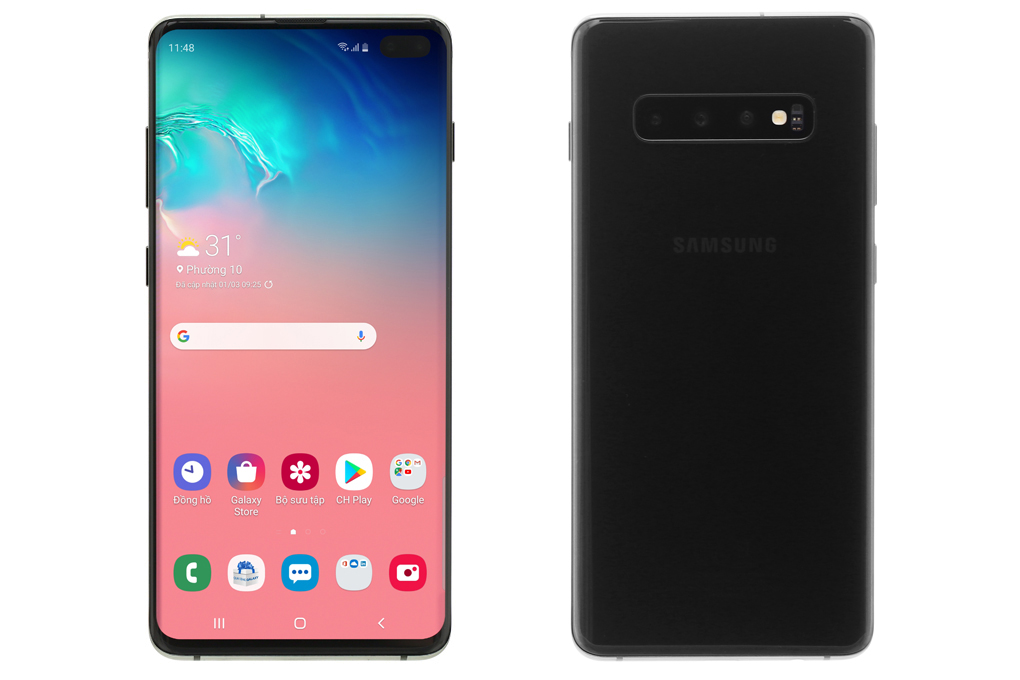 Điện thoại Samsung Galaxy S10+ Màu Đen