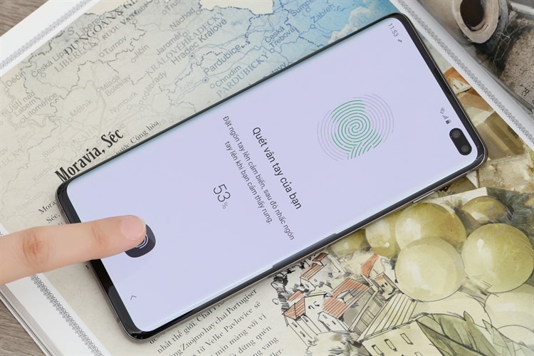 Điện thoại Samsung Galaxy S10+ Màu Đen