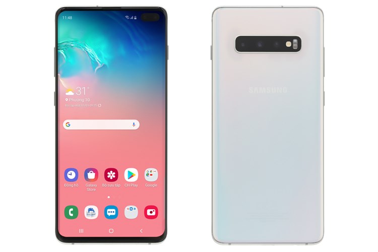 Điện thoại Samsung Galaxy S10+ Màu Trắng