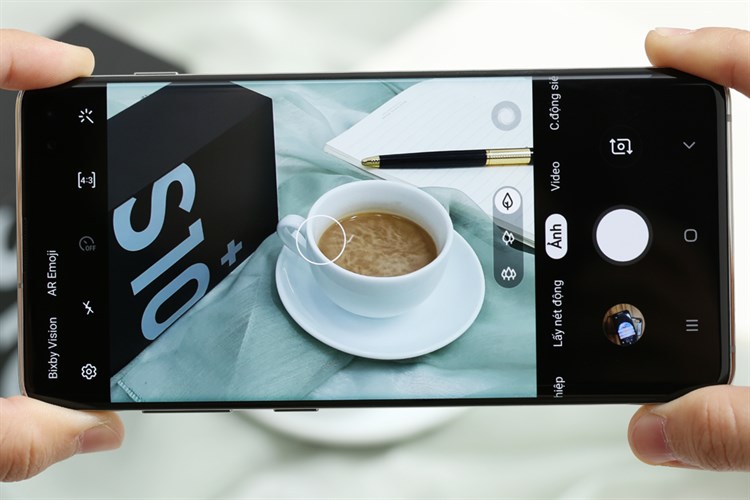 Điện thoại Samsung Galaxy S10+ Màu Trắng