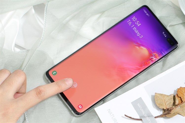 Điện thoại Samsung Galaxy S10+ Màu Trắng