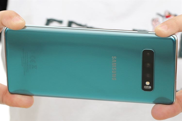 Điện thoại Samsung Galaxy S10+ Màu Xanh lá