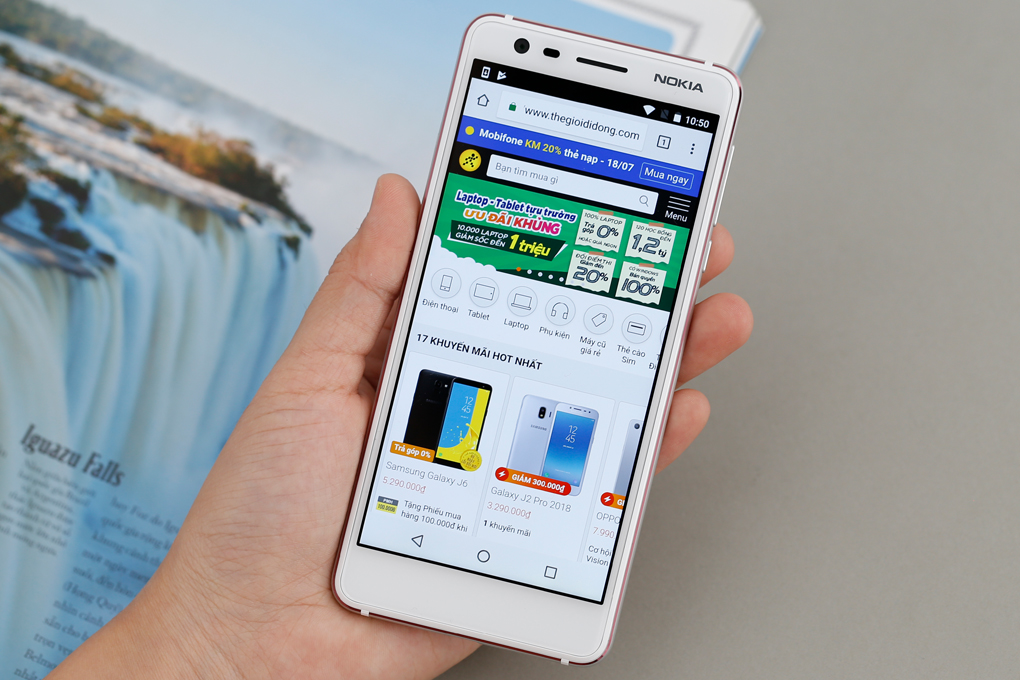 Điện thoại Nokia 3.1 16GB