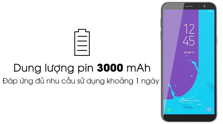 Điện thoại Samsung Galaxy J6 64GB Tím Lavender