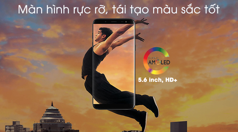 Điện thoại Samsung Galaxy J6 64GB Tím Lavender