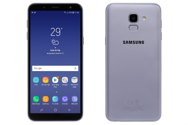 Điện thoại Samsung Galaxy J6 64GB Tím Lavender