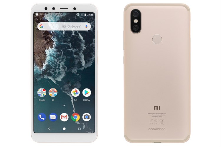 Điện thoại Xiaomi Mi A2 Màu Vàng
