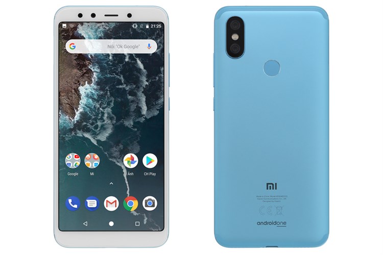 Điện thoại Xiaomi Mi A2 Màu Xanh Dương