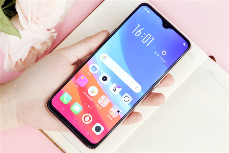 Điện thoại OPPO F9 Màu Xanh ngọc
