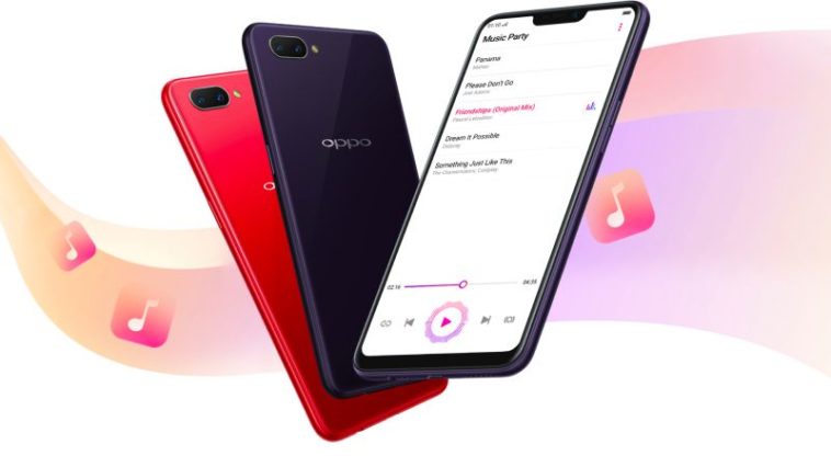 Màn hình của điện thoại OPPO A3s Màn hình của điện thoại OPPO A3s