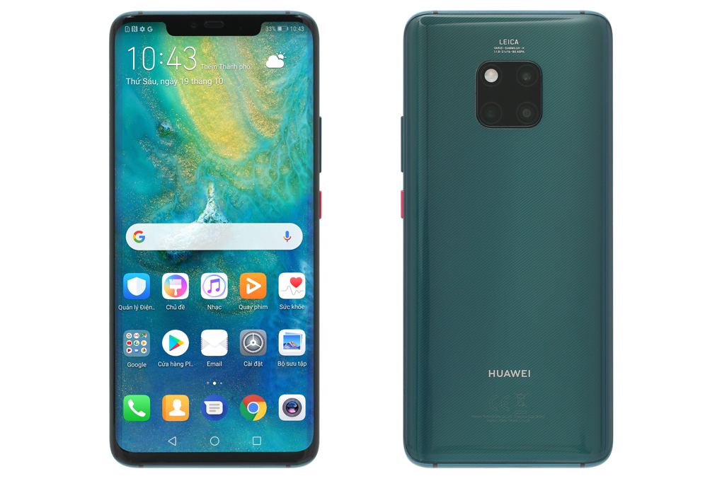 Điện thoại Huawei Mate 20 Pro Màu Xanh lá