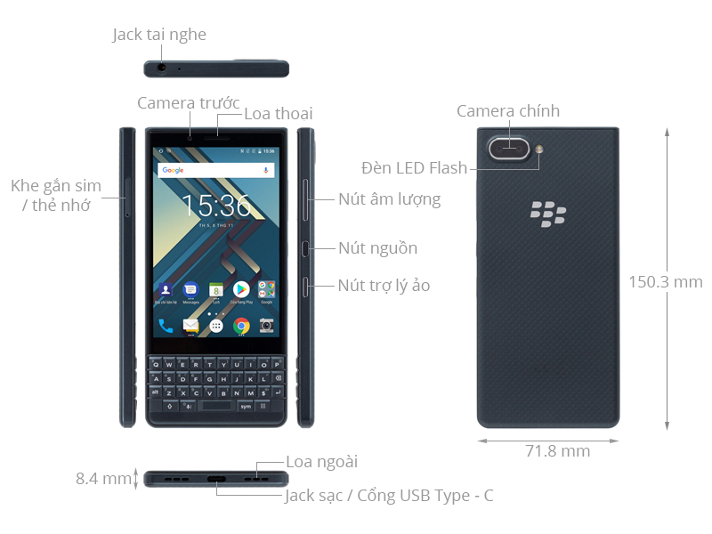 BlackBerry KEY2 LE