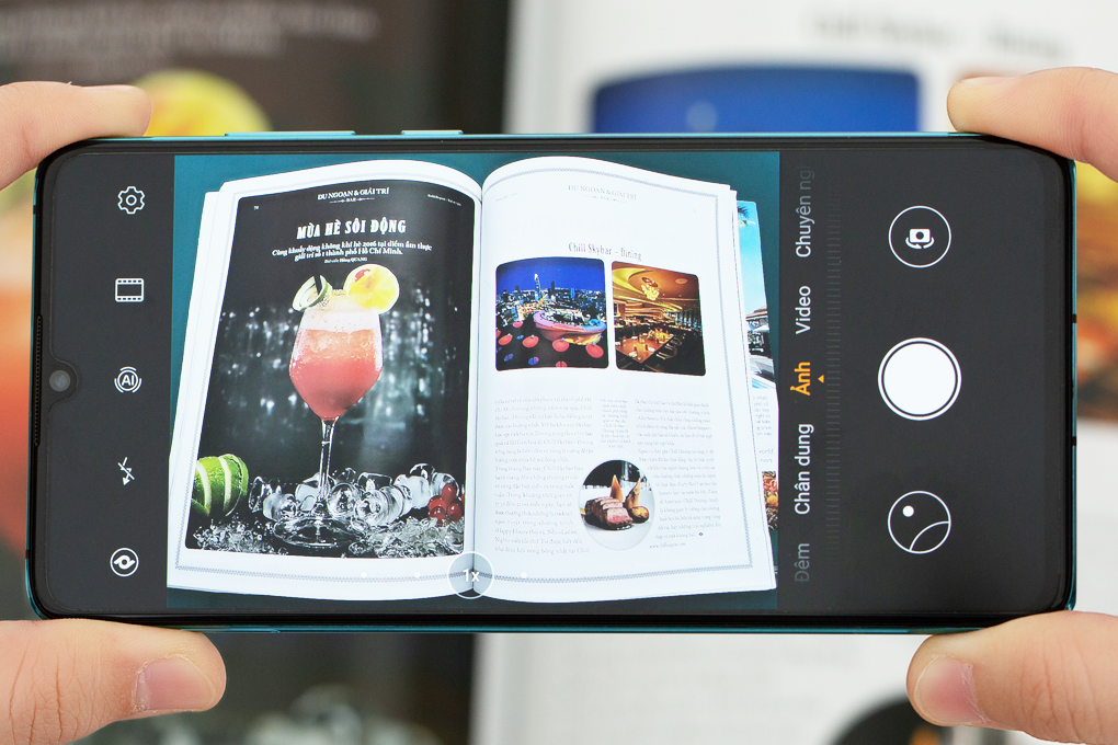 Điện thoại Huawei P30 Màu Xanh tím
