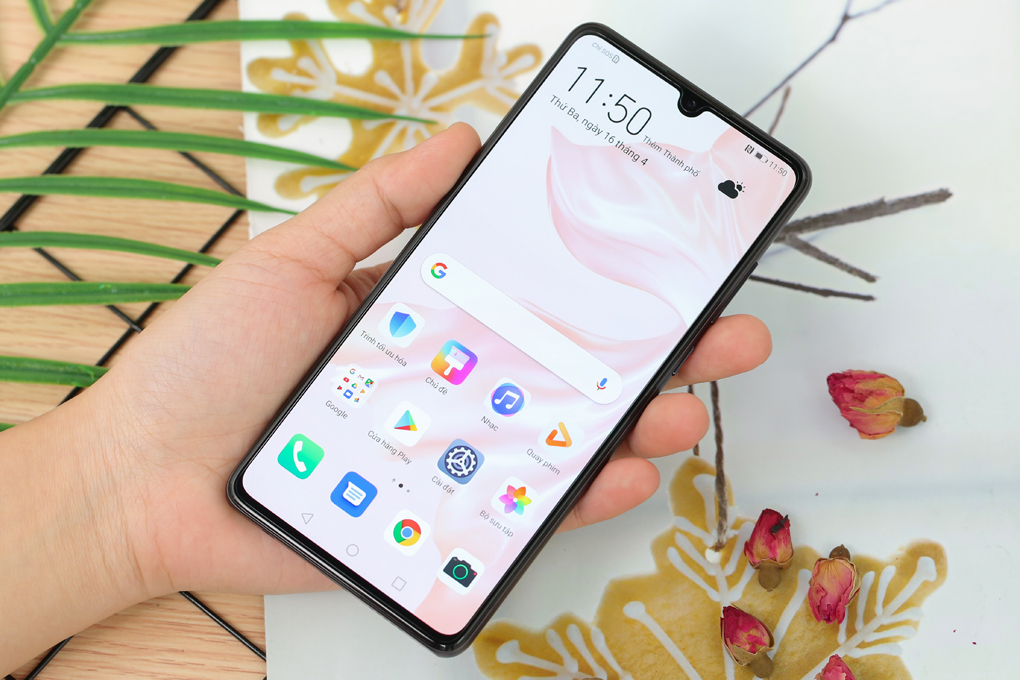 Điện thoại Huawei P30 Màu Đen