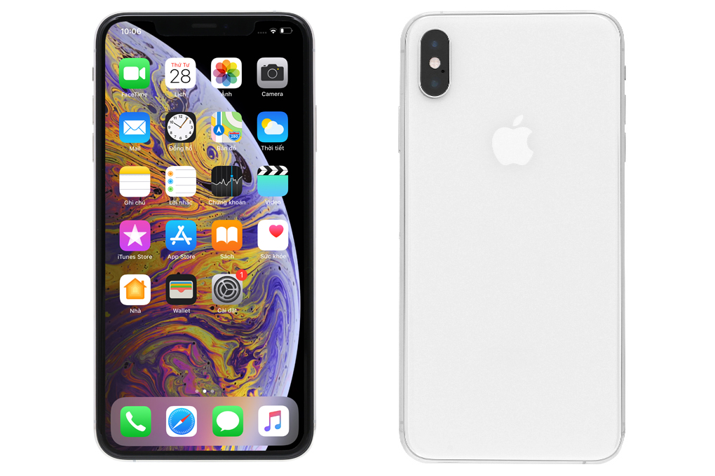 Điện thoại iPhone Xs Max 64GB Màu Bạc