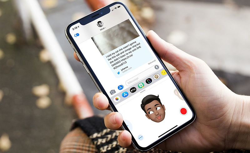 Animojis trên điện thoại iPhone Xs Max chính hãng