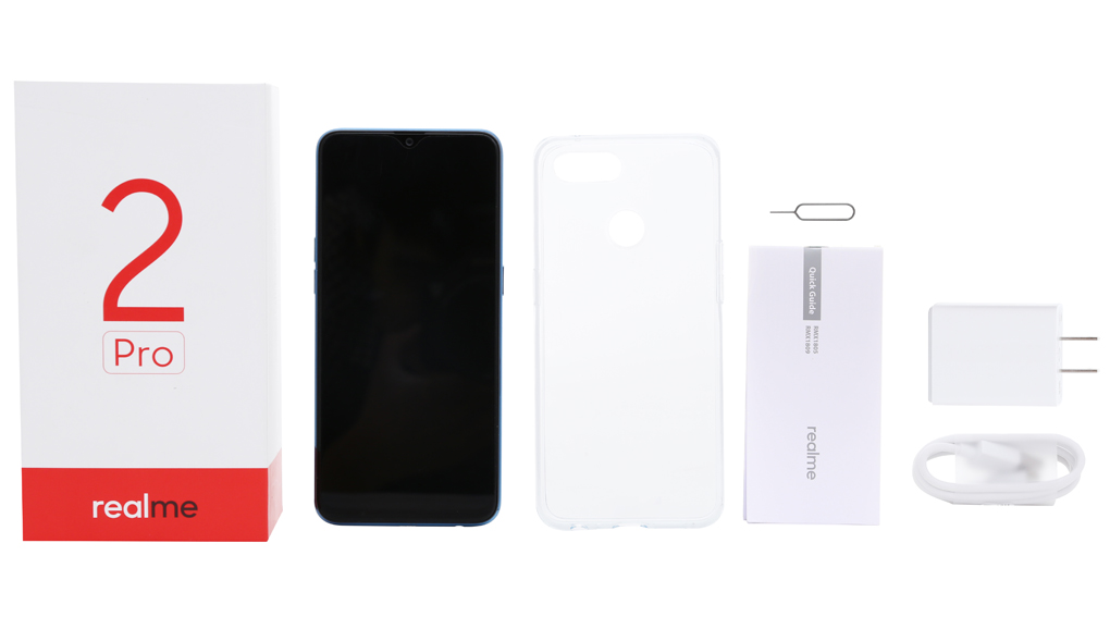 Bộ sản phẩm gồm: Hộp, Sách hướng dẫn, Cáp, Cây lấy sim, Ốp lưng