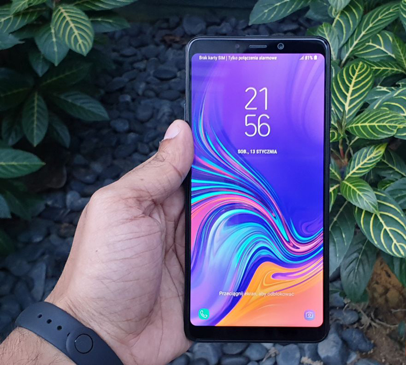 Chất lượng hiển thị trên Samsung Galaxy A9 (2018) Chất lượng hiển thị trên Samsung Galaxy A9 (2018)