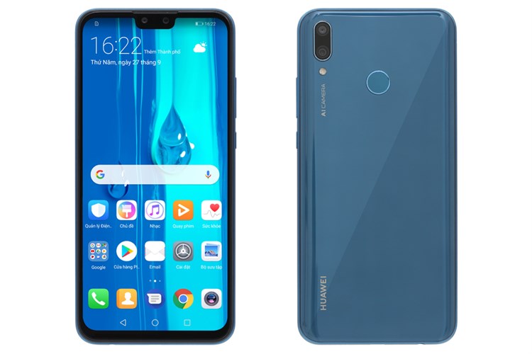 Điện thoại Huawei Y9 (2019) Màu Xanh Dương
