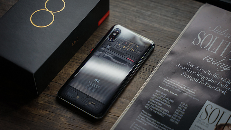 Thiết kế điện thoại Xiaomi Mi 8 Pro chính hãng Thiết kế điện thoại Xiaomi Mi 8 Pro chính hãng