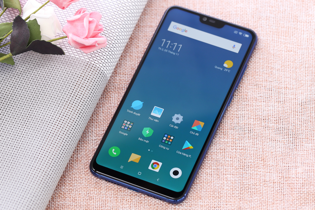 Điện thoại Xiaomi Mi 8 Lite Màu Xanh Dương