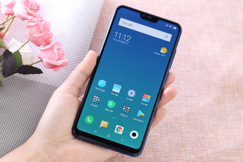 Điện thoại Xiaomi Mi 8 Lite Màu Xanh Dương