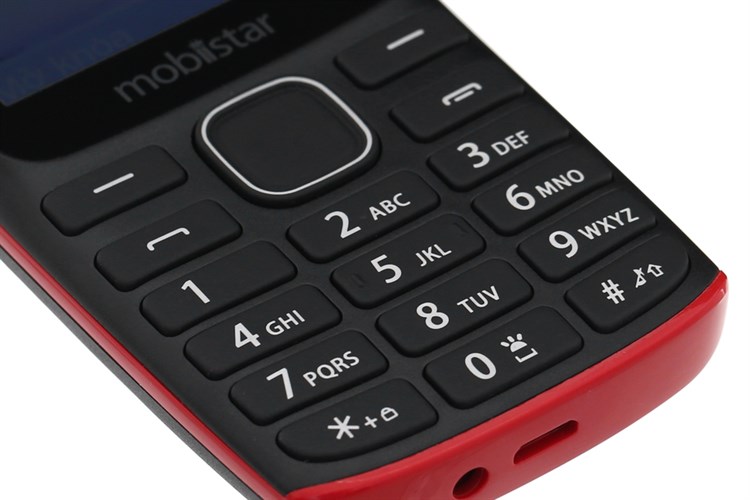 Điện thoại Mobiistar B249 Màu Đen - Đỏ