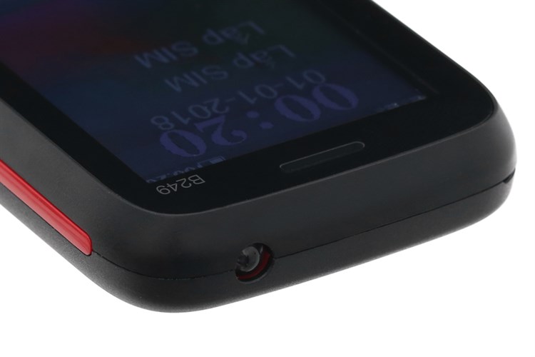 Điện thoại Mobiistar B249 Màu Đen - Đỏ