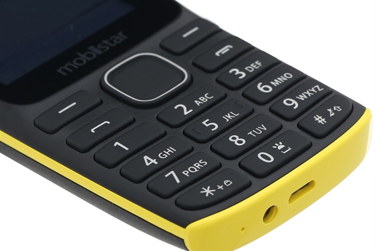 Điện thoại Mobiistar B249 Màu Đen - Vàng