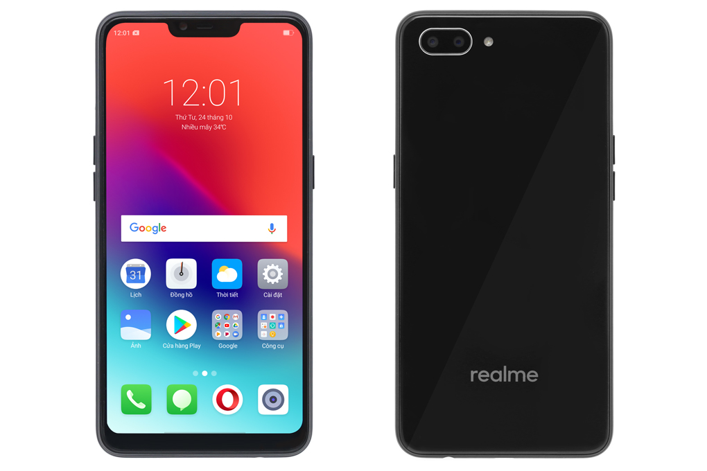 Điện thoại realme C1 Màu Đen