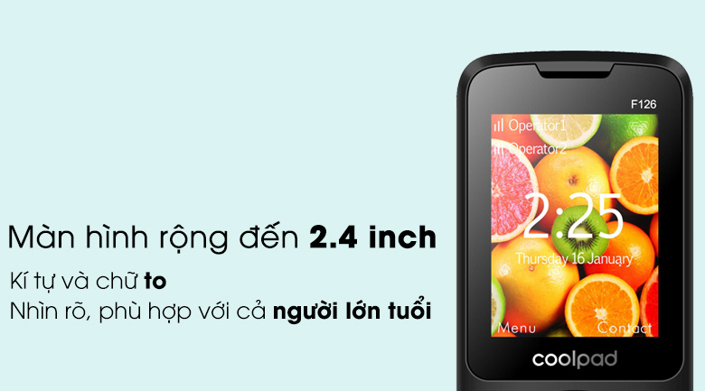 Điện thoại Coolpad F126