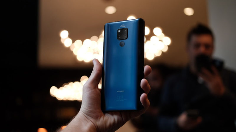 Camera sau của điện thoại Huawei Mate 20 X