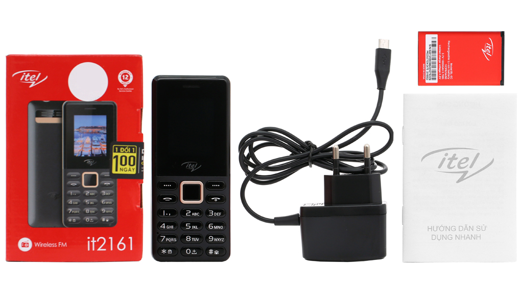 Bộ sản phẩm gồm: Hộp, Sạc