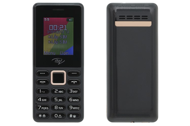 Điện thoại Itel It2161 Màu Vàng đồng