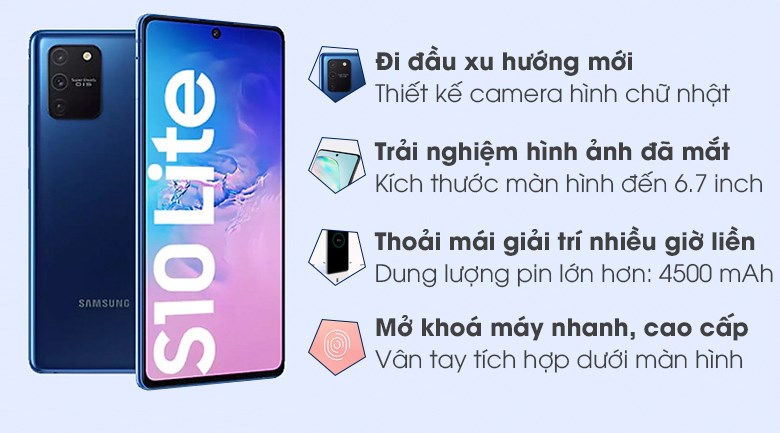 Điện thoại Samsung Galaxy S10 Lite