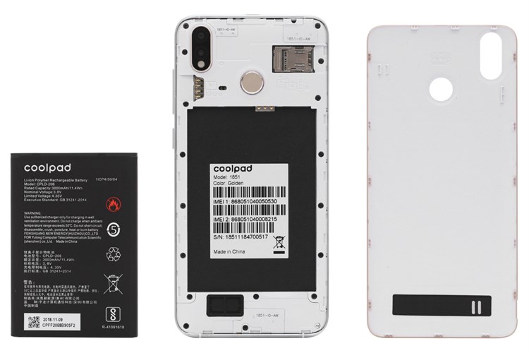 Điện thoại Coolpad Mega 5