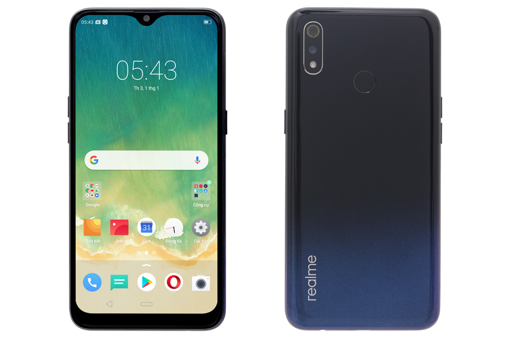 Điện thoại realme 3 32GB Màu Đen