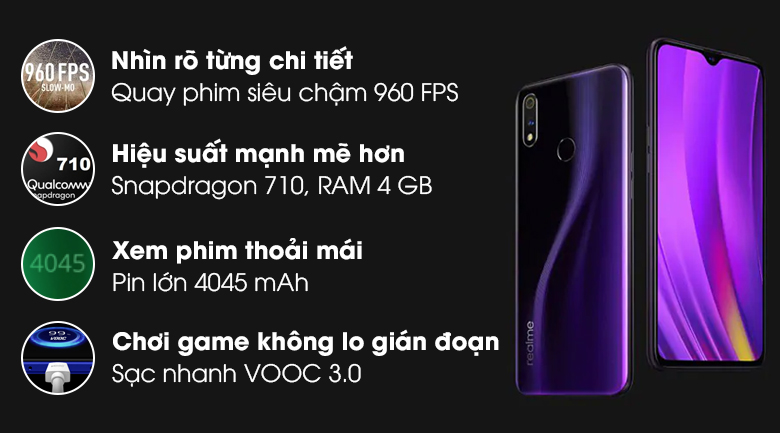 Điện thoại realme 3 Pro (4GB/64GB)