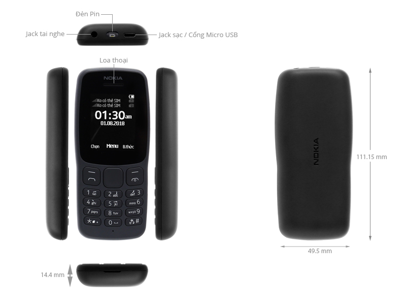 Nokia 106 (2018) Dual Sim