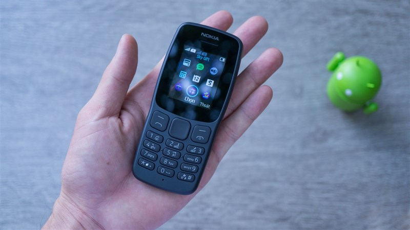 Thiết kế điện thoại Nokia 106 2018 Dual Sim chính hãng