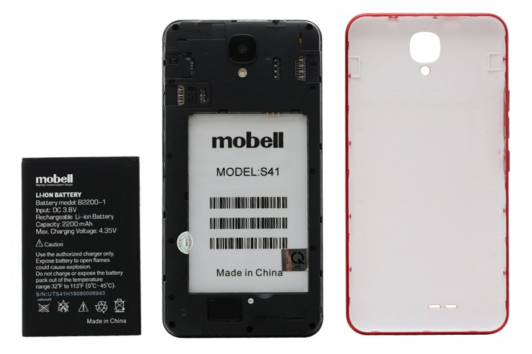 Điện thoại Mobell S41 Màu Đỏ
