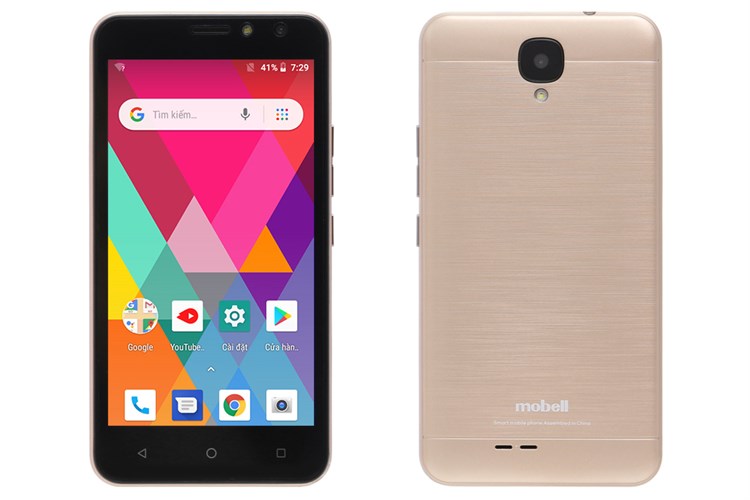 Điện thoại Mobell S41 Màu Vàng đồng