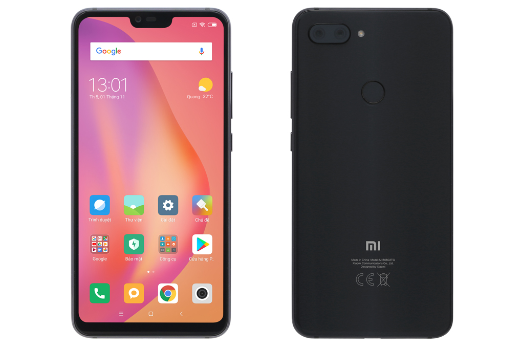 Điện thoại Xiaomi Mi 8 Lite 6GB/128GB Màu Đen