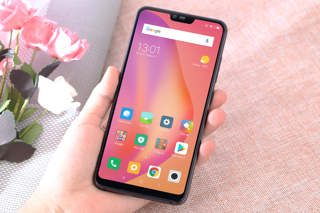 Điện thoại Xiaomi Mi 8 Lite 6GB/128GB Màu Đen
