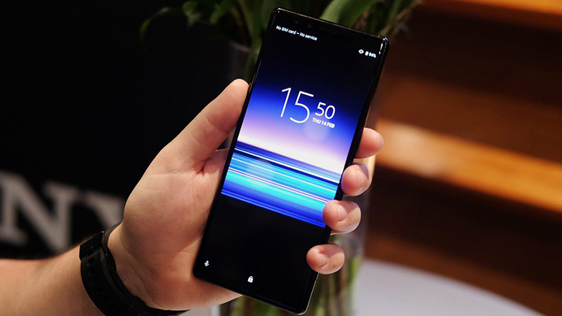 Màn hình của điện thoại Sony Xperia 1 chính hãng