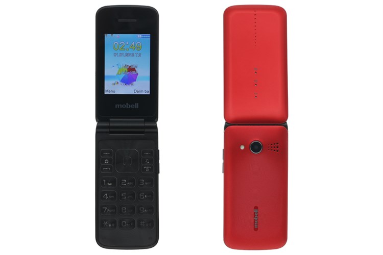 Điện thoại Mobell M729 Màu Đỏ