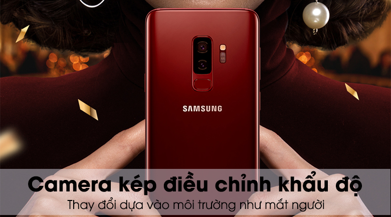 Điện thoại Samsung Galaxy S9+ 64GB Vang Đỏ
